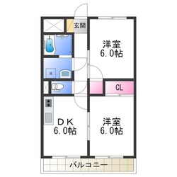 メゾンマリーネの物件間取画像